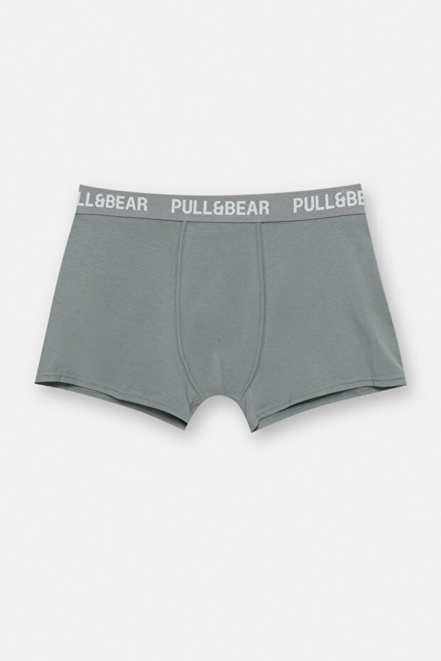 3’lü gri boxer paketi - 3