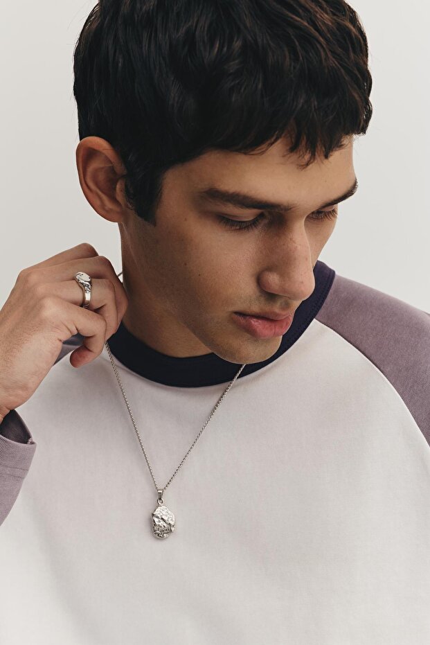 Taşlı kolye ve yüzük seti - 1