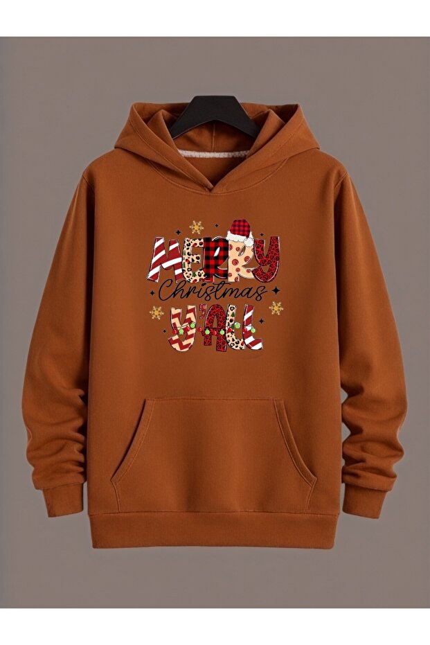 Unisex Long Sleeve Transfer Merry Christmas Christmas Printed Plus Size Crew Neck Sweatshirt