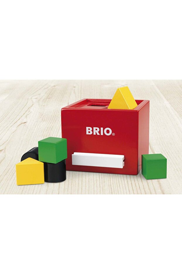 Red Shape Sorting Box - 2