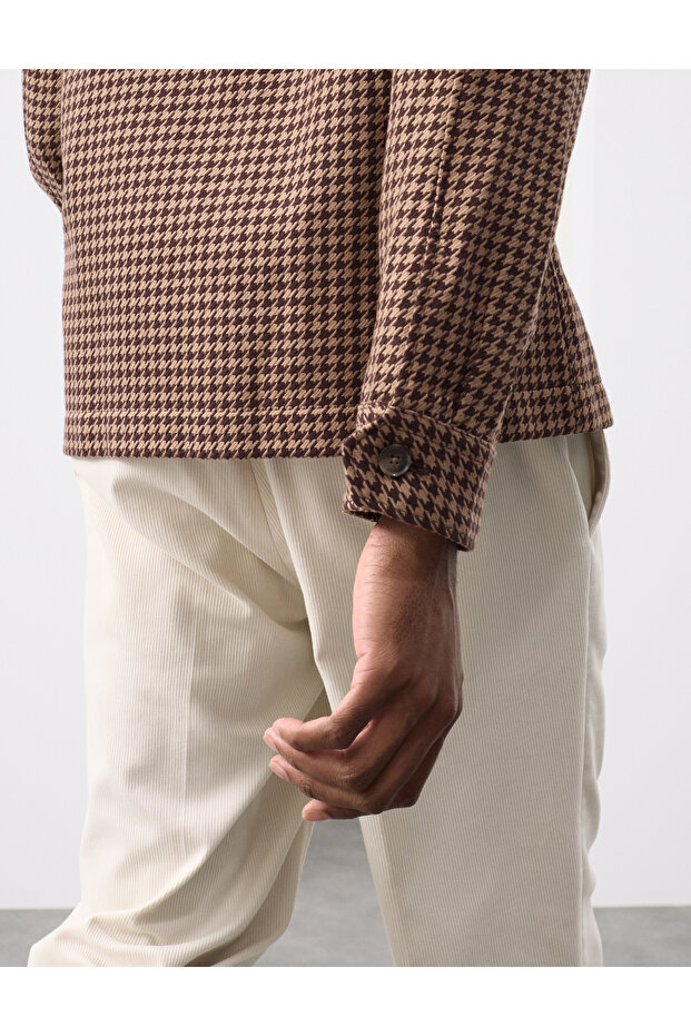 Pamuklu Gömlek Ceket - 6