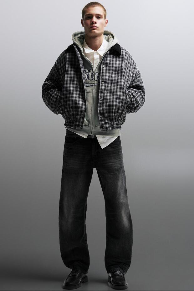 Düşük bel baggy jean - 1