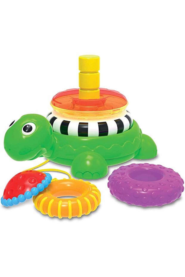 Turtle Pull and Shape Sorting Toy - 2