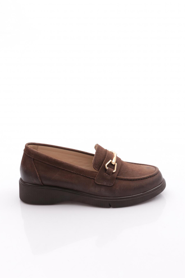 24073001 K Women's Leather Casual Shoes
