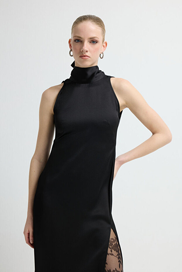 Halter Yaka Elbıse - 2