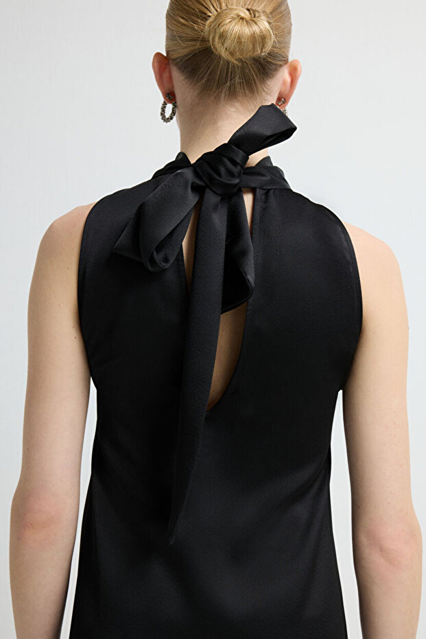 Halter Yaka Elbıse - 4