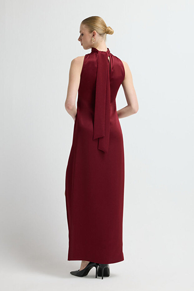Halter Yaka Elbıse - 6