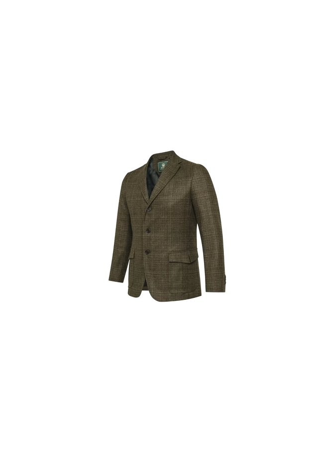 Jacheta St James, Green & Rust Check