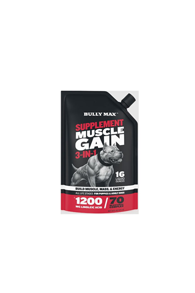 BullyMax Muscle Gain 3in1 - Liquid - 473g