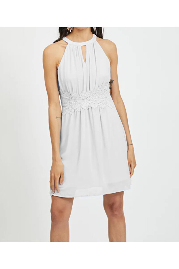 Rochie scurta, Alb - 1