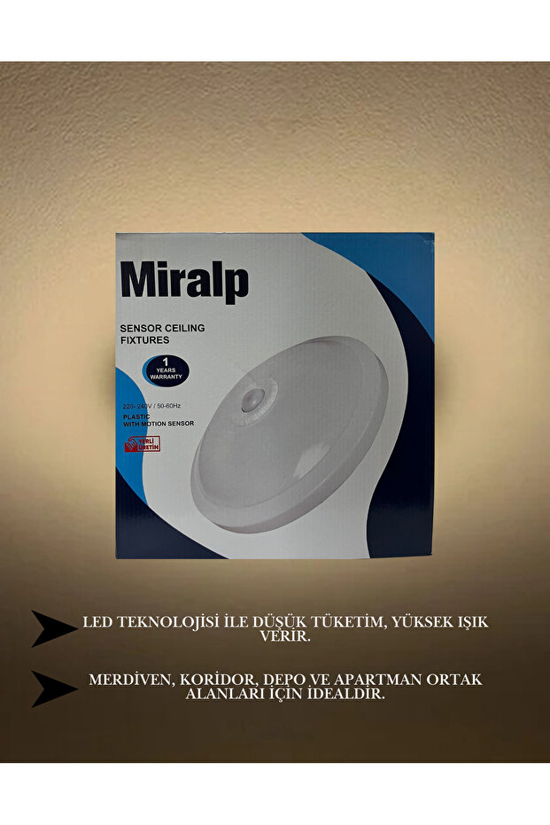 SENSÖRLÜ TAVAN ARMATÜRÜ - 3