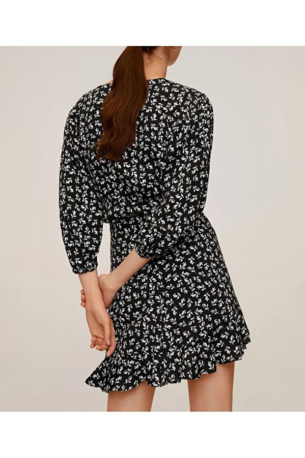 Fusta, Negru floral - 2