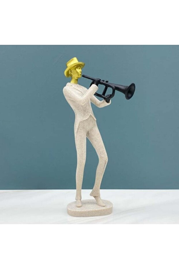 ديكور موسيقار رخامي Marble Musician Decor 0 35 35
