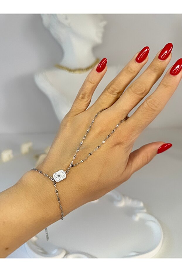 Steel Zircon Stone Shahmaran 16+5 cm
