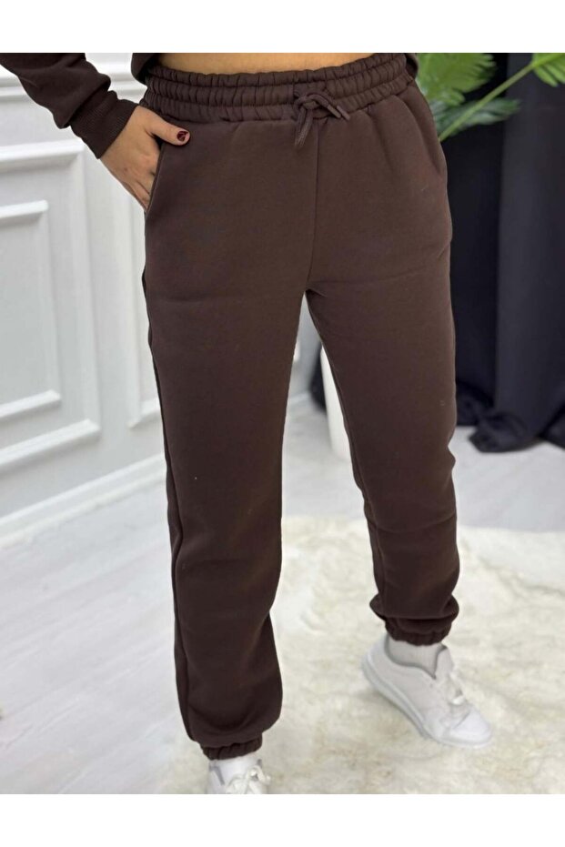 طقم بدلة رياضية بثلاثة خيوط مع سحاب - 3