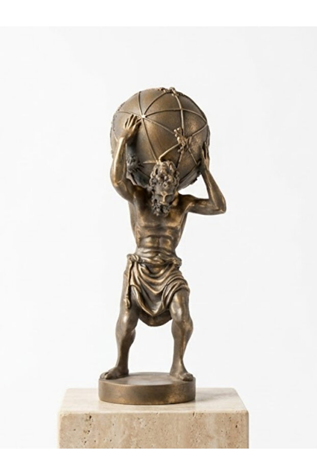 30 Cm Atlas Polyester Heykeli - 2