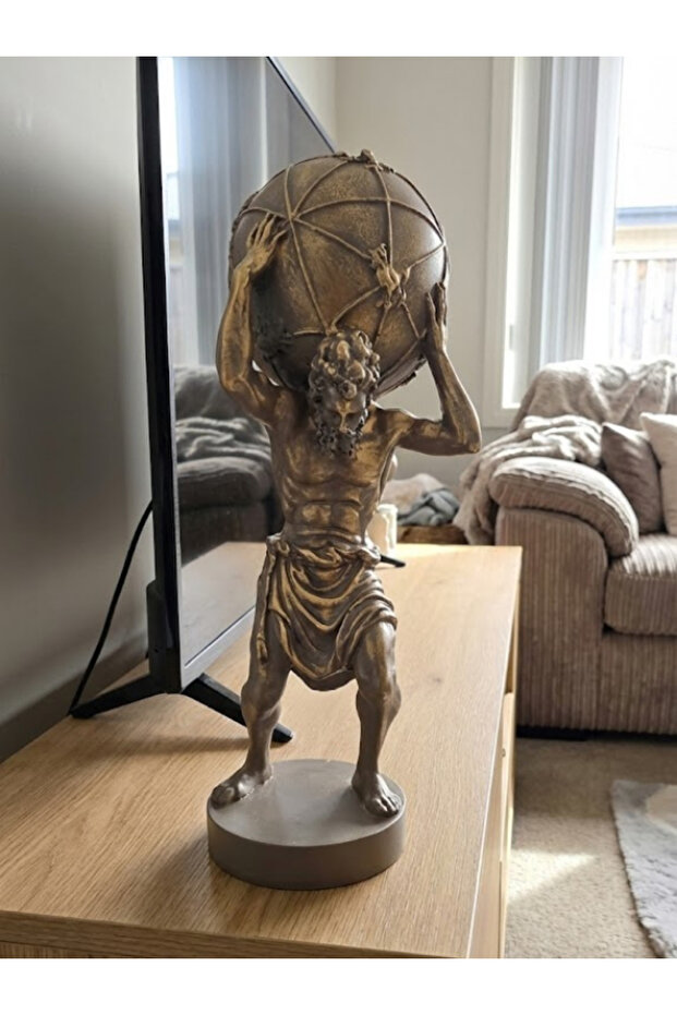 30 Cm Atlas Polyester Heykeli - 1