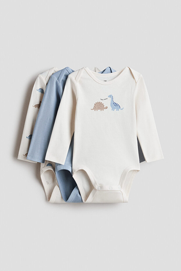 3’lü Baskılı Jarse Body - 1