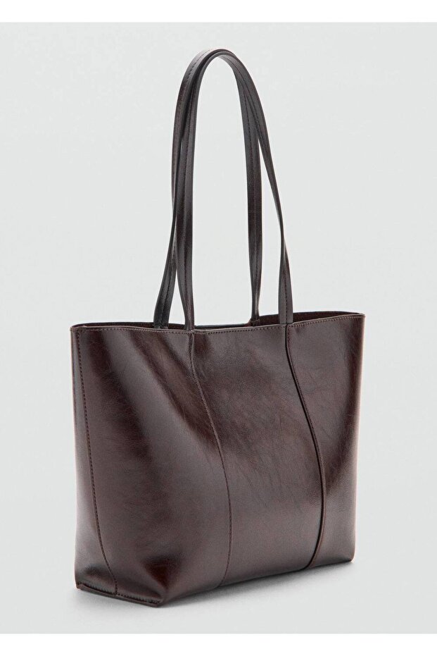 Orta boy shopper çanta - 1