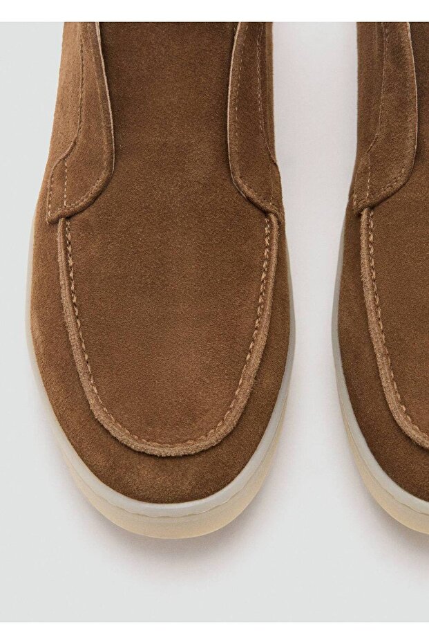 Süet deri yarım bot - 3