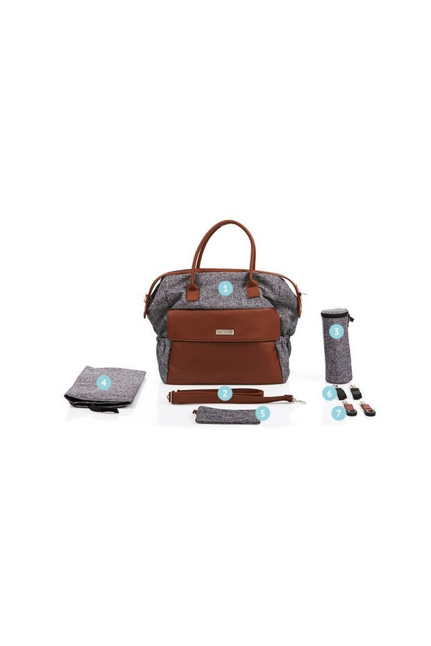 Jetset Changing Bag Graphite Grey - ABC-Design