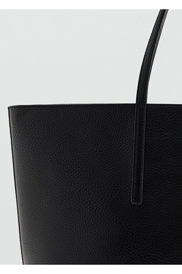 Çift saplı shopper çanta - 5