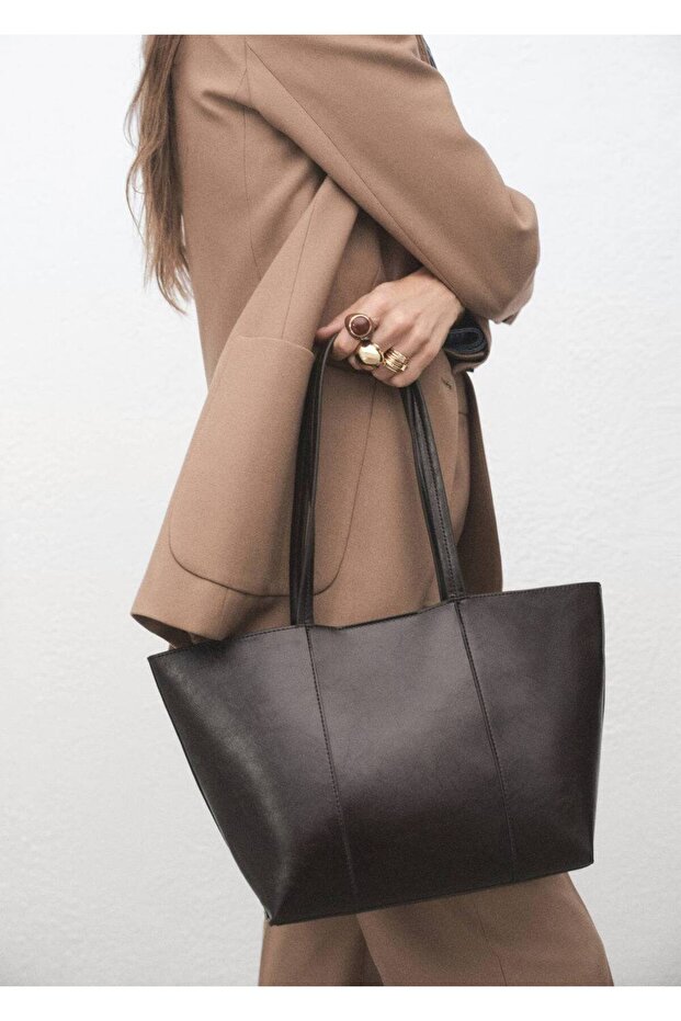 Orta boy shopper çanta - 2