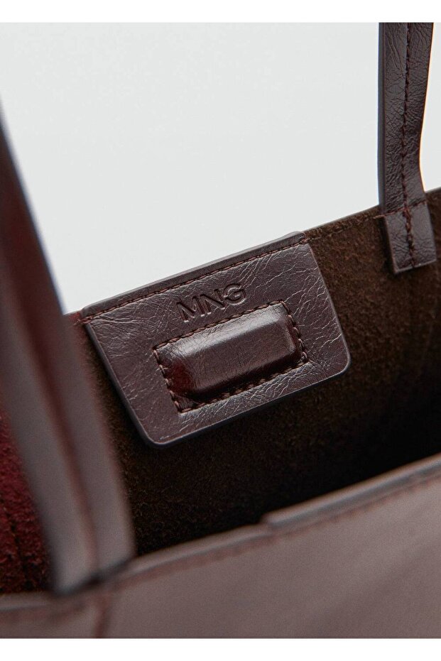 Orta boy shopper çanta - 6