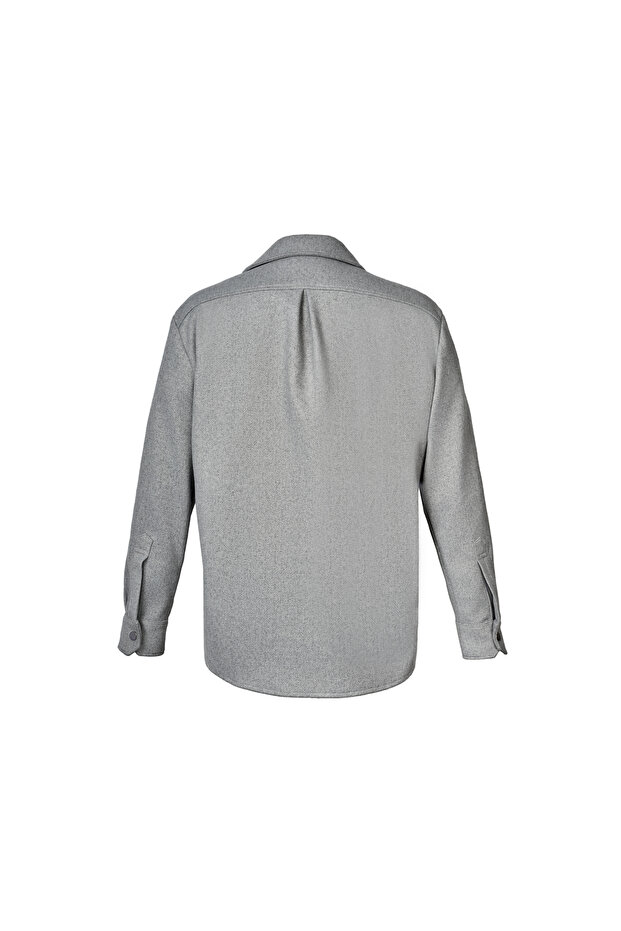 GRİ KAŞE GÖMLEK - 4