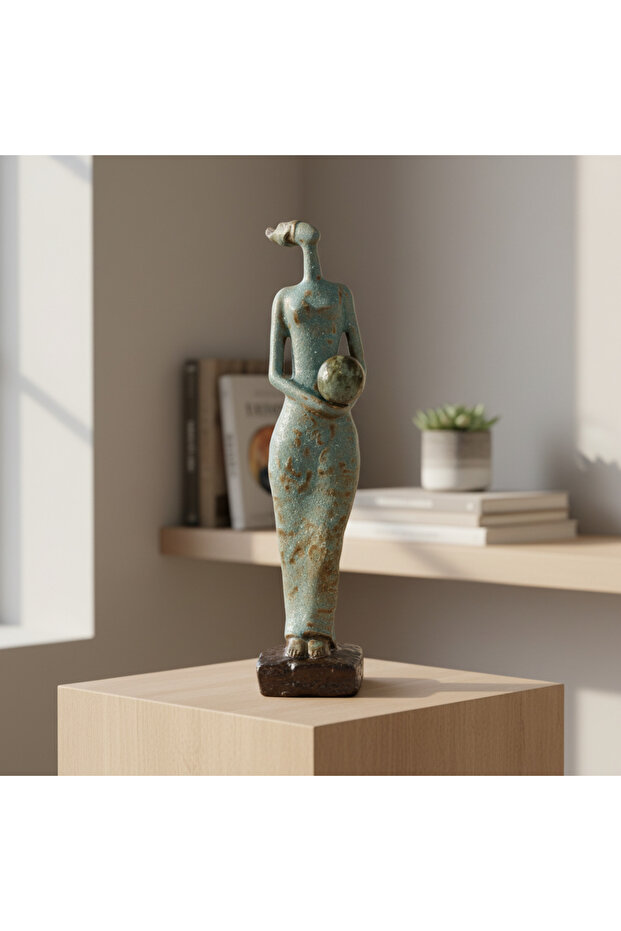 Seramik Kadın dekor - 2