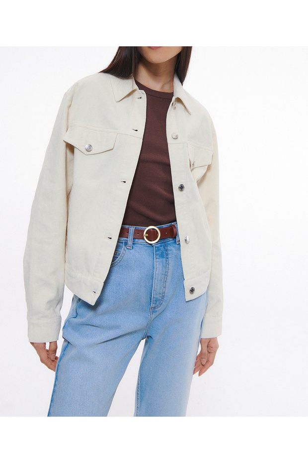 Jacheta, Ecru - 1