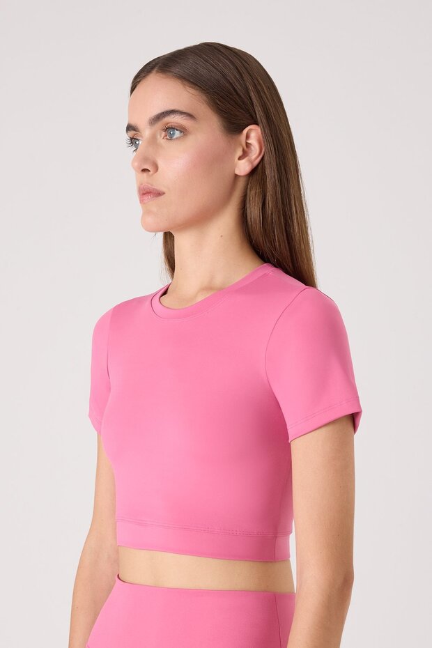 Comfort Crop Pembe - 2