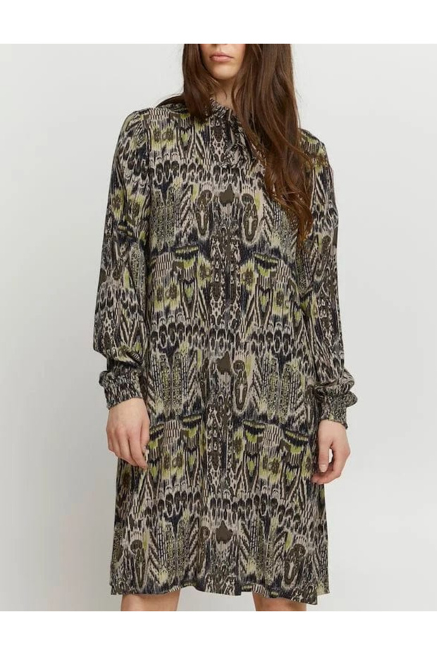 Rochie scurta, Verde