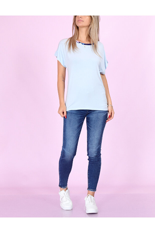 Tricou, Bleu - 1