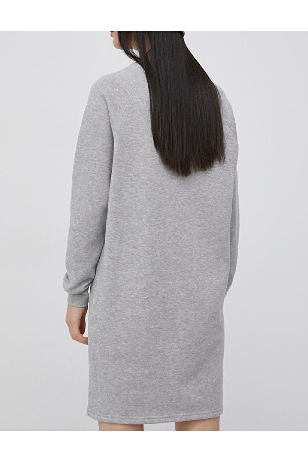 Rochie scurta, Gri - 2