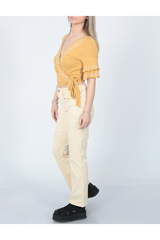 Blouse, Yellow - 2
