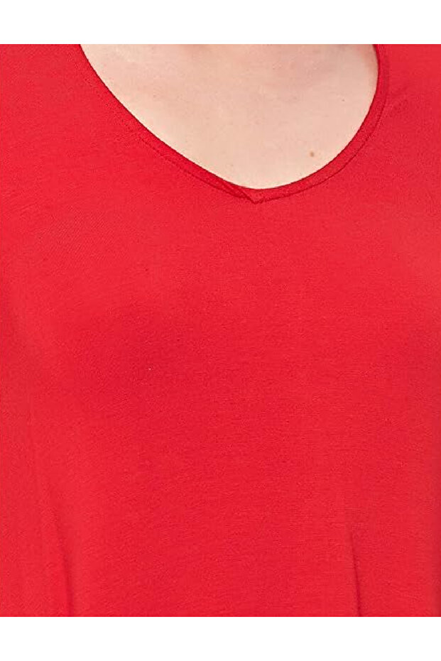 Blouse, Red - 2