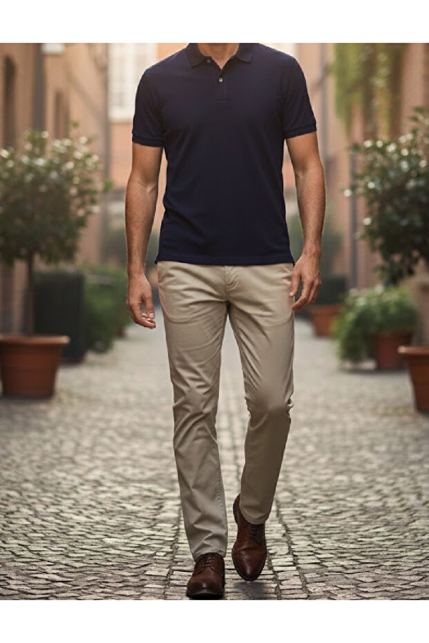 Pantaloni, Bej - 1