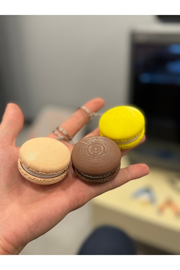 Macaron clicker anahtarlık - 2