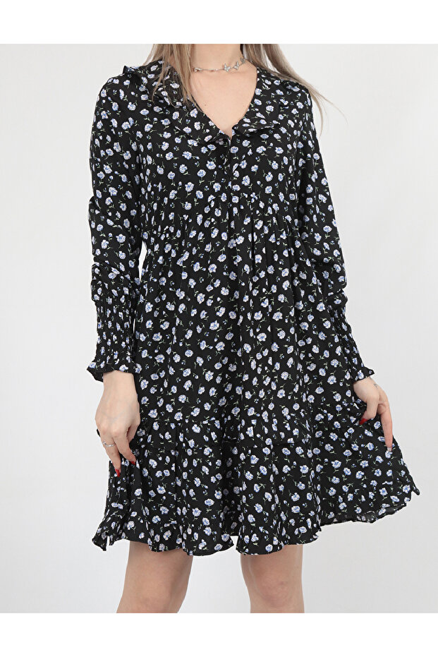 Rochie scurta, Negru - 1