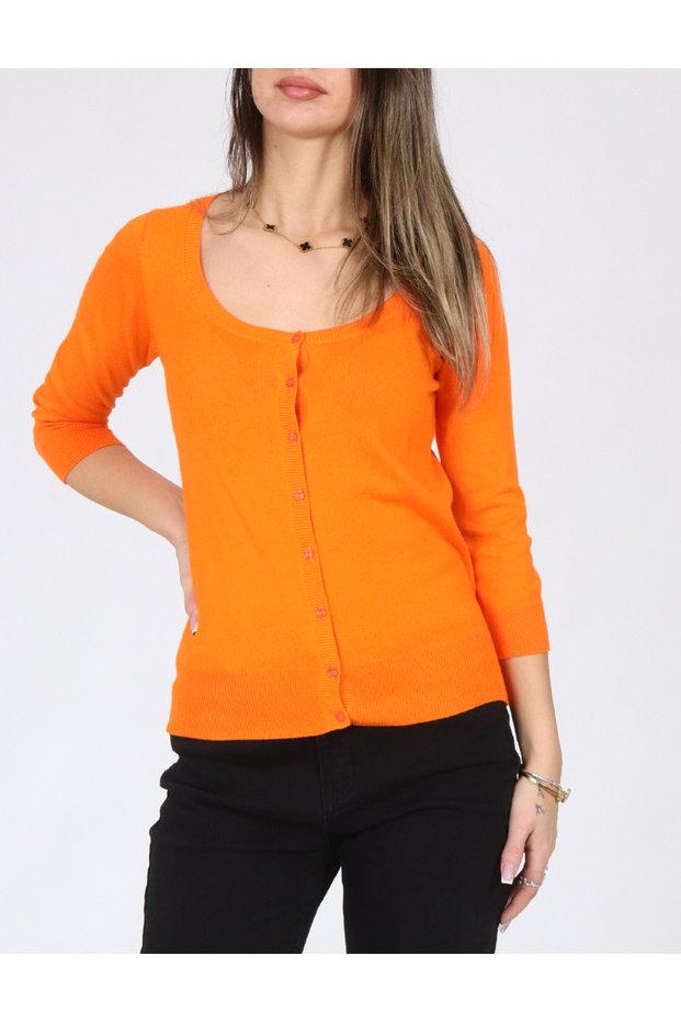 Cardigan, Orange