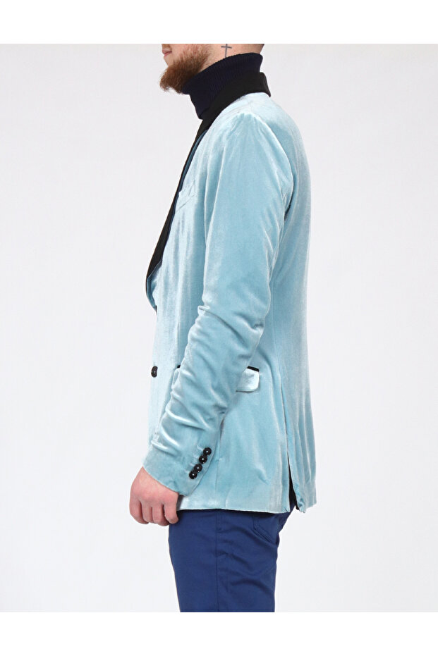 Jacket, Turquoise - 2