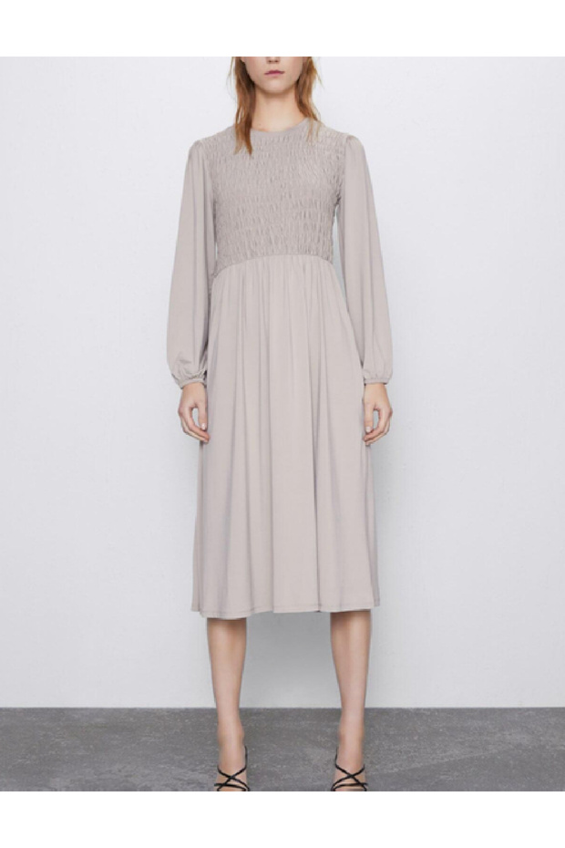 Rochie medie, Bej - 1