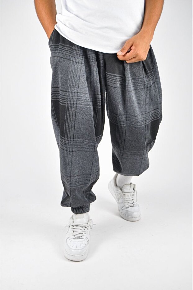 Patterned Shalwar with Elastic Waist
