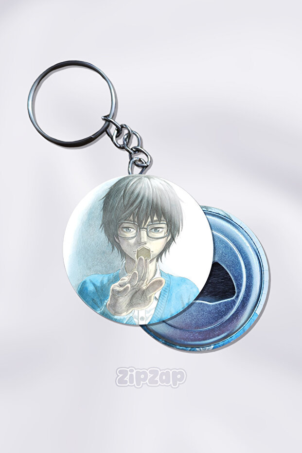3-Gatsu No Lion Bag Ornament Keychain Charm (1 Pcs)