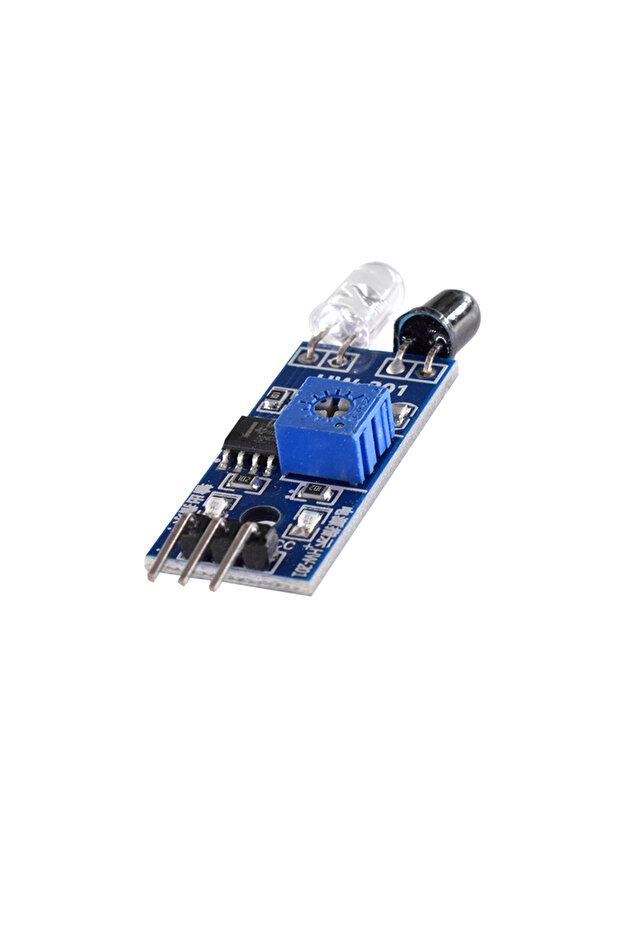 وحدة تتبع تجنب العوائق لمستشعر انعكاس الأشعة تحت الحمراء لـ Arduin... - 2