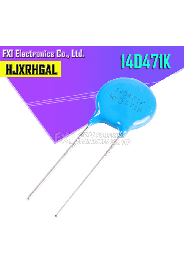 10pcs varistor 14D471K 470V piezoresistor 14D471