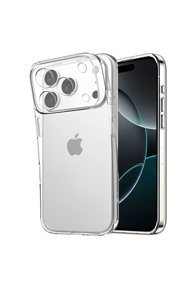 جراب هاتف شفاف من السيليكون فائق النحافة من مادة TPU لهاتف iPhone 14، مناسب لهاتف iPhone 17 Air 15 14 13 11 12 16 Pro Max