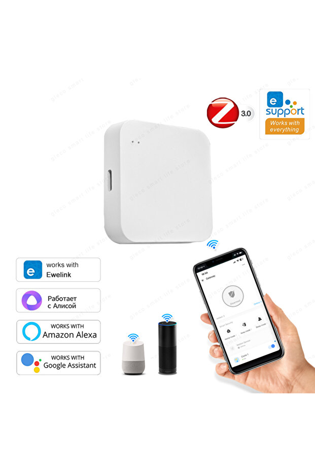 For Ewelink App ZigBee 3.0 Smart Hub, USB Wireless Gateway Bridge For Ewelink App Voice Remote Contr - 1