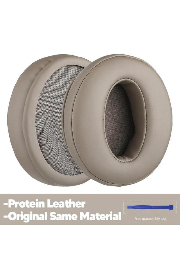 Leather Gold 1 set Replacement Earpads Fits ok For Sennheiser HD 4.50 BT NC Headphone Ear Pads HD 45